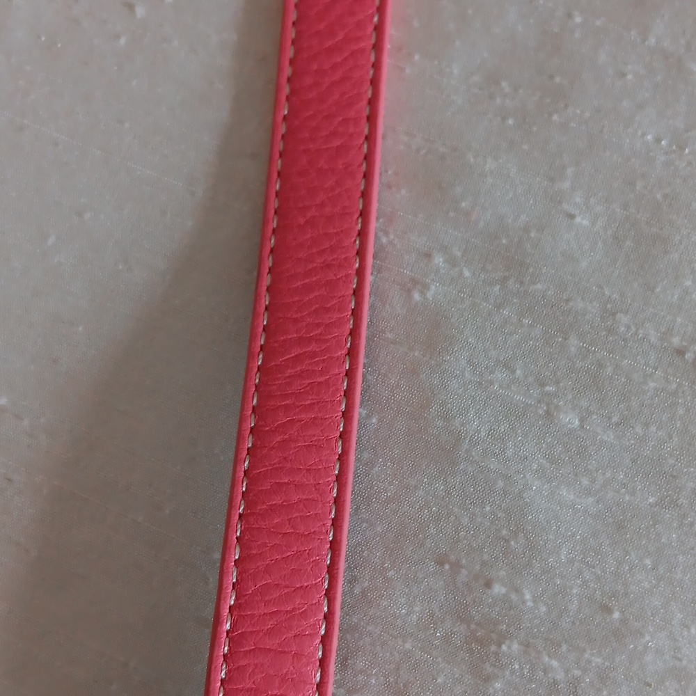 🌺Talbots Leather Belts in Pink & Orange - Picture 5 of 14